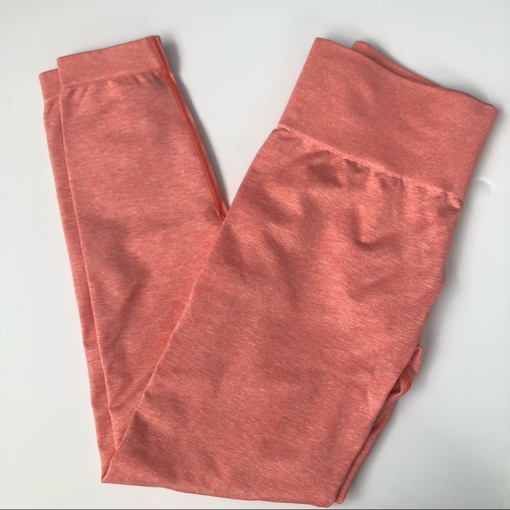 Gymshark M/M Adapt Marl Seamless Leggings & Long Sleeve Crop Top Set - Picture 11 of 15